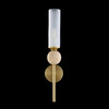 Миниатюра фото бра crystal lux simply ap1.1 brass | 220svet.ru