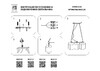Миниатюра фото подвесная люстра lightstar nubi 802133 | 220svet.ru