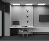 Миниатюра фото потолочный светодиодный светильник maytoni zon c032cl-90w4k-sq-w | 220svet.ru