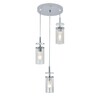 Миниатюра фото подвесная люстра escada avolto 10191/3 chrome | 220svet.ru