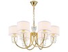 Миниатюра фото подвесная люстра newport 4366/c new gold м0070359 | 220svet.ru