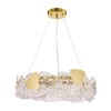 Миниатюра фото подвесная люстра lumion queeny 6582/6 золотой | 220svet.ru