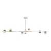 Миниатюра фото потолочная люстра на штанге lussole gilbert lsp-8827 | 220svet.ru