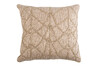 Миниатюра фото подушка с бисером бежевая 45*45см garda decor 70sw-11122 | 220svet.ru