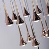 Миниатюра фото подвесная светодиодная люстра favourite tolva 4292-16p | 220svet.ru