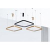 Миниатюра фото подвесной светодиодный светильник italline it013-6024 gold 3000k | 220svet.ru