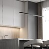Миниатюра фото подвесной трековый магнитный светодиодный светильник elektrostandard slim magnetic vilo 85108/01 48w 4000k черный a064806 | 220svet.ru