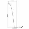 Миниатюра фото торшер iledex tango 3082f-1 bk | 220svet.ru