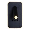 Миниатюра фото настенный светодиодный светильник reluce 86204-9.2-001kt led12w+usb bk | 220svet.ru