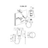 Миниатюра фото бра moderli филс v11994-1w | 220svet.ru