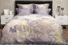 Миниатюра фото пододеяльник сатин принт пионы серый 230*210 garda decor 130hb-00021 | 220svet.ru