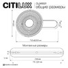 Миниатюра фото бра с выключателем citilux corta cl245031 | 220svet.ru