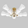 Миниатюра фото потолочная люстра imex md.9345-5-s-br | 220svet.ru