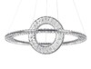 Миниатюра фото подвесная люстра newport 8240 8241/800 chrome м0066846 | 220svet.ru