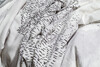 Миниатюра фото пододеяльник нувола принт тенсель серый 220*200 garda decor 144hf-10301 | 220svet.ru