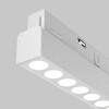 Миниатюра фото трековый светодиодный магнитный светильник maytoni points exility tr031-4-18wtw-m-dsz-w | 220svet.ru