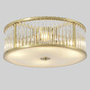 Миниатюра фото потолочная люстра crystal lux avenue pl4 brass | 220svet.ru