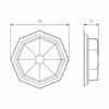 Миниатюра фото уличный настенный светильник elektrostandard telarana gl 1023d капучино a043661 | 220svet.ru