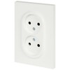 Миниатюра фото розетка эра arktik 16-2107-08 без заземления двойная 2x2p 16а-250в белый матовый б0071688 | 220svet.ru