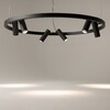 Миниатюра фото подвесной светодиодный светильник maytoni satellite mod102pl-l42bk | 220svet.ru