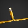 Миниатюра фото гирлянда нить 10м тепло-белая 24в, 100 led, провод золотой каучук 2,3мм, ip65 ltc eco100-2-1ww | 220svet.ru