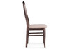 Миниатюра фото стул деревянный woodville гроджин бежевый / орех 528934 | 220svet.ru