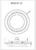 Миниатюра фото потолочный светодиодный светильник myfar ceiling mr9040-cl | 220svet.ru