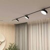 Миниатюра фото трековый светодиодный светильник denkirs smart linear dk8070-bk | 220svet.ru