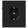Миниатюра фото розетка эра arktik 16-2101-05 с заземлением 2p+e schuko 16а-250в антрацит б0070418 | 220svet.ru