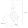 Миниатюра фото трековый однофазный светильник arte lamp wales a1640pl-1bk | 220svet.ru