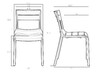 Миниатюра фото набор 3 шт стул обеденный dobrin tim lmzl-pp902-n3_p_gr-04-13458 | 220svet.ru