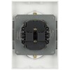 Миниатюра фото розетка эра arktik 16-2107-08 без заземления двойная 2x2p 16а-250в белый матовый б0071688 | 220svet.ru