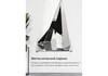 Миниатюра фото стол стеклянный woodville levon 200x100x75 black 15563 | 220svet.ru