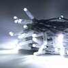 Миниатюра фото гирлянда нить с эффектом бегущий огонь 2,7м белая 24в, 230 led, провод белый пвх, ip54 ltc pst230-8-1w | 220svet.ru
