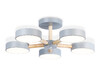 Миниатюра фото потолочная светодиодная люстра на штанге с пультом ду ambrella light comfort fl4826 | 220svet.ru