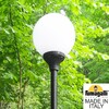 Миниатюра фото фонарь на столб fumagalli globe 400 g40.b40.000.aye27 | 220svet.ru