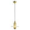 Миниатюра фото подвесной светодиодный светильник inodesign median gold 44.342 | 220svet.ru