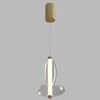 Миниатюра фото подвесной светодиодный светильник crystal lux quasar sp10w led transparent | 220svet.ru