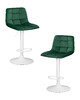 Миниатюра фото стул барный dobrin tailor white lm-5017-n_m_v-green-12955 | 220svet.ru
