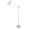 Миниатюра фото торшер arte lamp braccio a2054pn-1wh | 220svet.ru