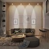 Миниатюра фото накладной светильник эра ol28 wh/bk б0055581 | 220svet.ru