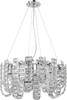Миниатюра фото подвесная люстра хрустальная 2172/09/08p stilfort, серия umiko | 220svet.ru