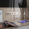Миниатюра фото тв-розетка оконечная werkel шампань рифленый w1183010 | 220svet.ru