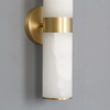 Миниатюра фото настенный светильник delight collection 6483w/b brass/white | 220svet.ru