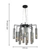 Миниатюра фото подвесная люстра favourite orgel 4501-15p | 220svet.ru