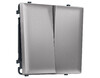 Миниатюра фото выключатель перекрестный двухклавишный 10a-250v ambrella volt quant pro sigma ms503030 | 220svet.ru