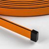 Миниатюра фото шинопровод однофазный гибкий 48v 20м оранжевый lightstar due hermes 510203 | 220svet.ru
