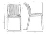 Миниатюра фото набор 2 шт стул обеденный dobrin walter lmzl-pp776-n2_p_w-02-13393 | 220svet.ru