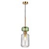 Миниатюра фото подвесной светильник escada gloss 1141/1s green/clear | 220svet.ru