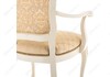 Миниатюра фото стул деревянный руджеро патина золото / бежевый | 220svet.ru